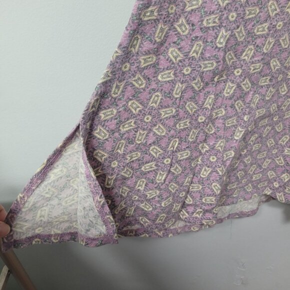 Lularoe Shirt Top Tunic Pink Star Pattern Womens 3XL Plus Casual Comfortable - Picture 4 of 7